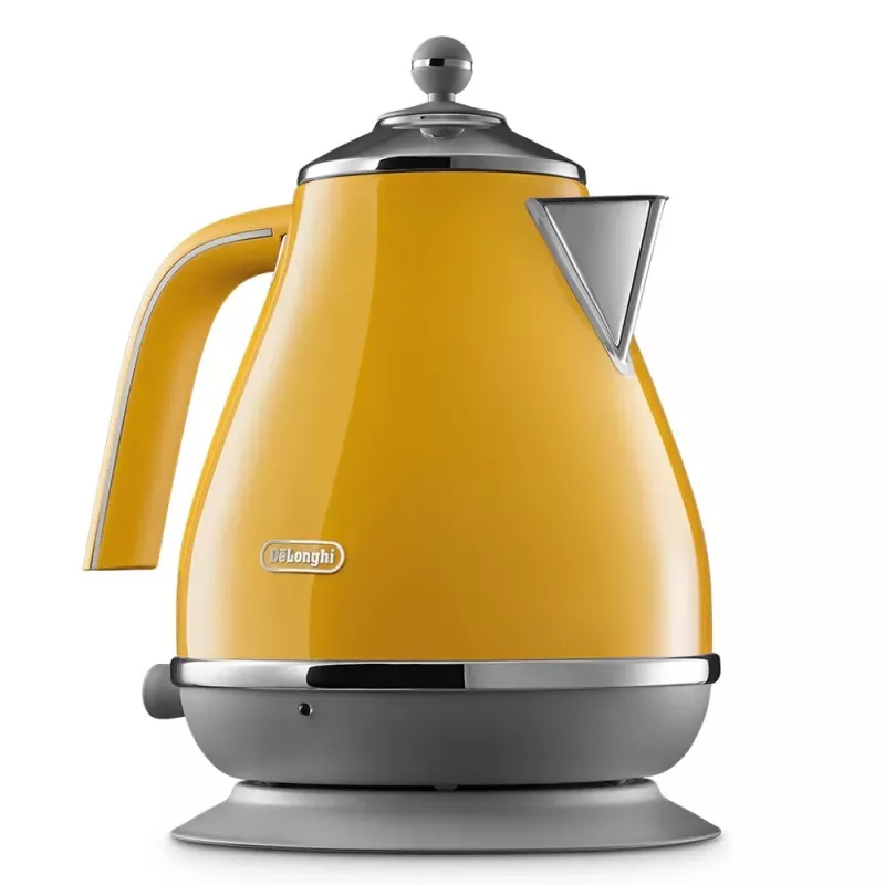 De’Longhi Icona Capitals electric kettle 1.7 L 2000 W Yellow
