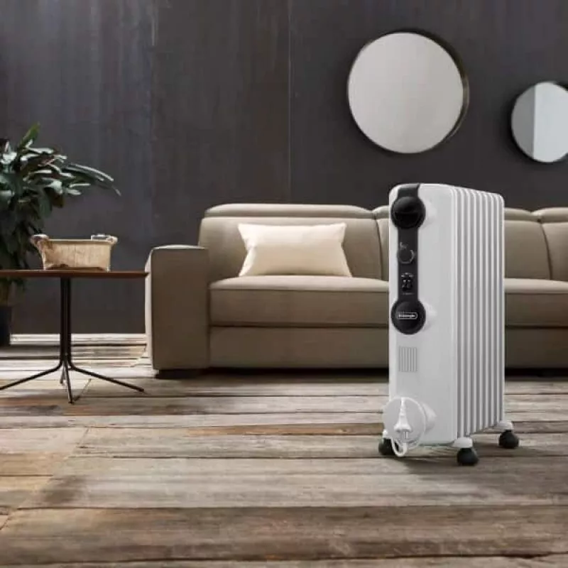 De’Longhi Radia S TRRS0920 Indoor White 2000 W Oil electric space heater