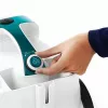 Polti Vaporetto Smart 100_T Cylinder steam cleaner 1500 W Blue, White