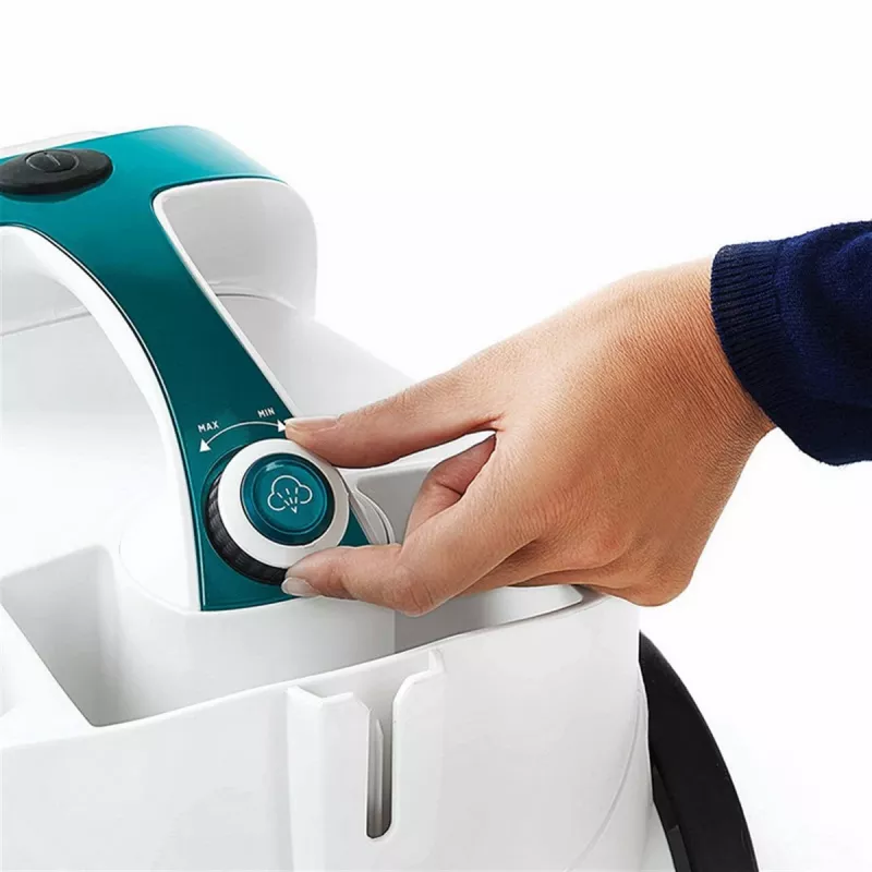 Polti Vaporetto Smart 100_T Cylinder steam cleaner 1500 W Blue, White