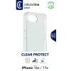 Cellularline Clear Protect - iPhone 16e/17e Hard case with rubber edges