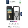 Cellularline Daily Mag - iPhone 17 Pro Max Book cover with semi-transparent hard back compatible with Magsafe® ecosystem