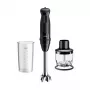 Braun MultiQuick 3 MQ30201M 0.6 L Immersion blender 900 W Black, Satin steel