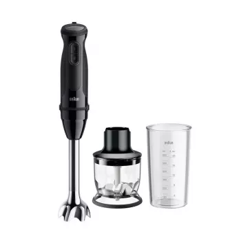 Braun MultiQuick 3 MQ30201M 0.6 L Immersion blender 900 W Black, Satin steel