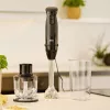 Braun MultiQuick 3 MQ30201M 0.6 L Immersion blender 900 W Black, Satin steel