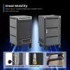 Ewent EW1700 portable device management cart/cabinet Black, Grey