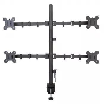 Techly ICA-LCD 382-Q monitor mount / stand 68.6 cm (27 inch) Desk Black