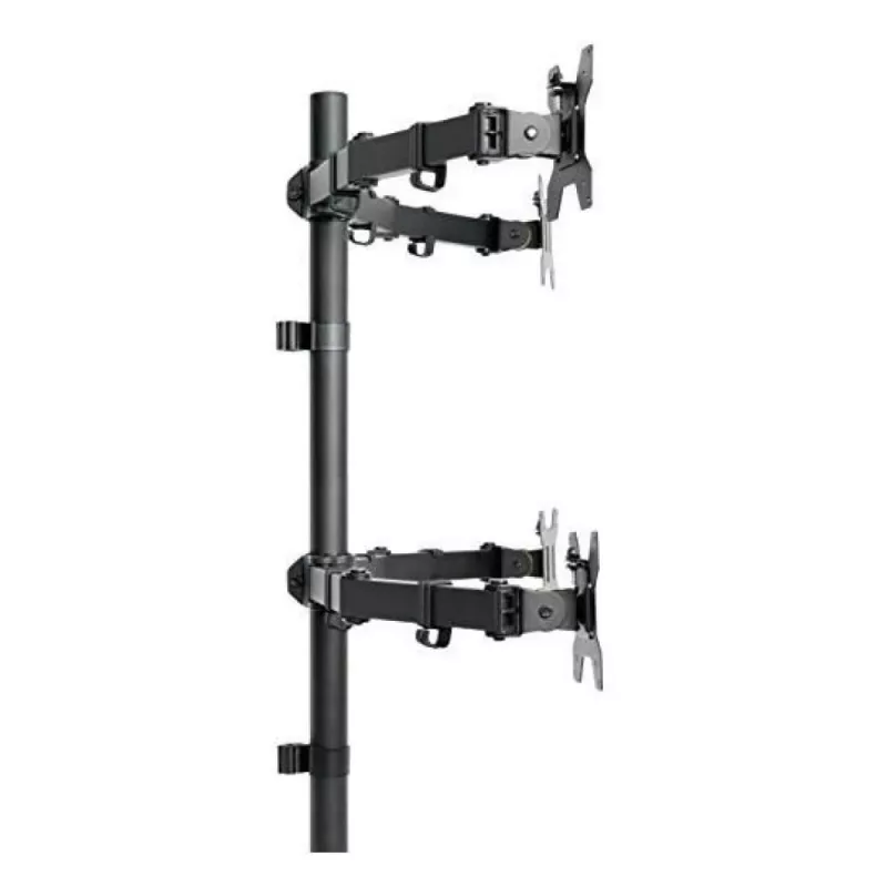 Techly ICA-LCD 382-Q monitor mount / stand 68.6 cm (27 inch) Desk Black
