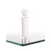 Techly Universal Tabletop Monitor Riser, Freestanding, 20 kg, 33 cm (13 inch), 81.3 cm (32 inch), Transparent