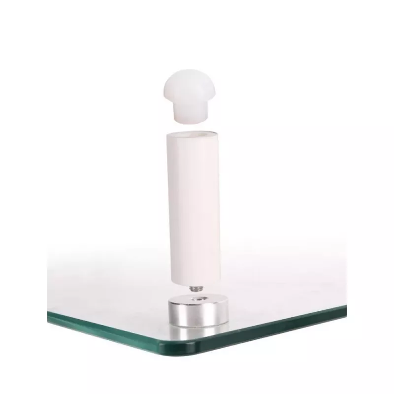 Techly Universal Tabletop Monitor Riser, Freestanding, 20 kg, 33 cm (13 inch), 81.3 cm (32 inch), Transparent