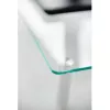Techly Universal Tabletop Monitor Riser, Freestanding, 20 kg, 33 cm (13 inch), 81.3 cm (32 inch), Transparent