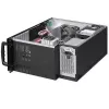 Techly Chassis Industrial Rack 19/Desktop 4U Ultra Compact Black” I-CASE MP-P4HX-BLK6