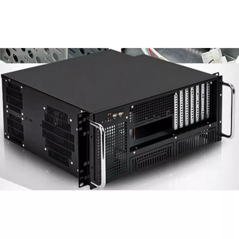 Techly Chassis Industrial Rack 19/Desktop 4U Ultra Compact Black” I-CASE MP-P4HX-BLK6
