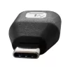 Techly USB-C Male to USB-A Female Adapter Black, USB A, USB C, Black