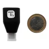 Techly USB-C Male to USB-A Female Adapter Black, USB A, USB C, Black