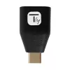 Techly USB-C Male to USB-A Female Adapter Black, USB A, USB C, Black