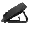 Techly ICOOL-CP11TY laptop stand Black 43.2 cm (17 inch)