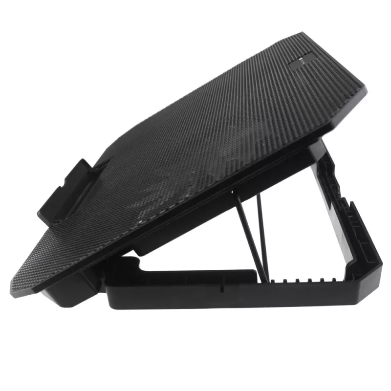 Techly ICOOL-CP11TY laptop stand Black 43.2 cm (17 inch)