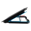 Techly ICOOL-CP11TY laptop stand Black 43.2 cm (17 inch)