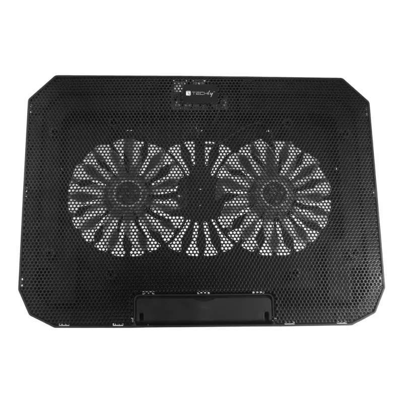 Techly ICOOL-CP11TY laptop stand Black 43.2 cm (17 inch)