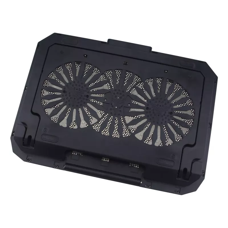 Techly ICOOL-CP11TY laptop stand Black 43.2 cm (17 inch)
