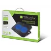 Techly ICOOL-CP11TY laptop stand Black 43.2 cm (17 inch)