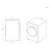 Candy Smart Pro CSOE H10A2TE-S tumble dryer Freestanding Front-load 10 kg White