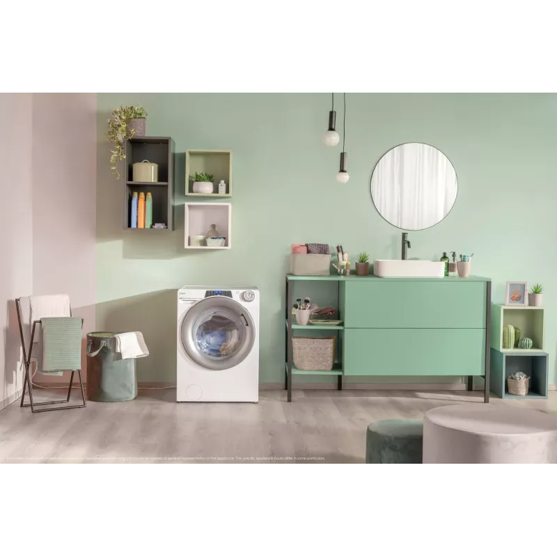Candy RapidÓ PRO RP 486BWMR/1-S washing machine Front-load 8 kg 1400 RPM White