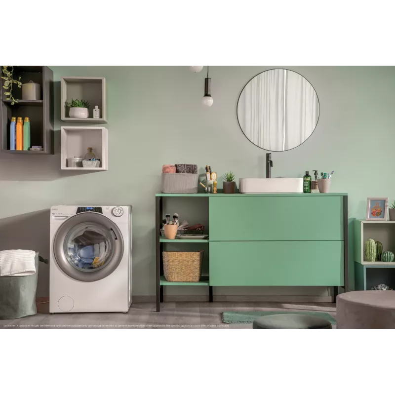 Candy RapidÓ PRO RP 486BWMR/1-S washing machine Front-load 8 kg 1400 RPM White