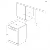Candy RapidÓ CF 3C7L0X Freestanding 13 place settings