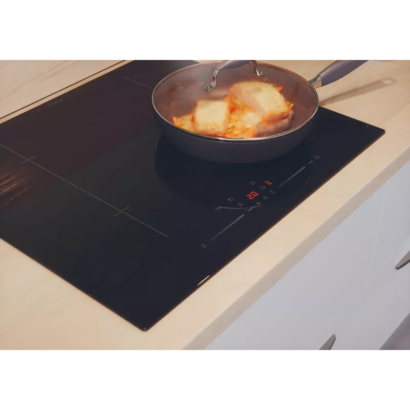 Candy CDTP644SC/E1 Black Built-in 59 cm Zone induction hob 4 zone(s)