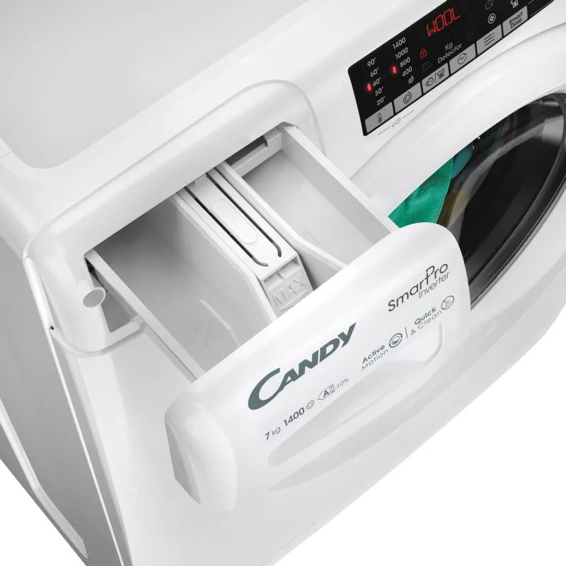 Candy Smart Pro Inverter CO 474TWM6/1-S washing machine Front-load 7 kg 1400 RPM White