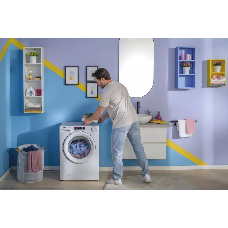 Candy Smart Pro Inverter CO 474TWM6/1-S washing machine Front-load 7 kg 1400 RPM White