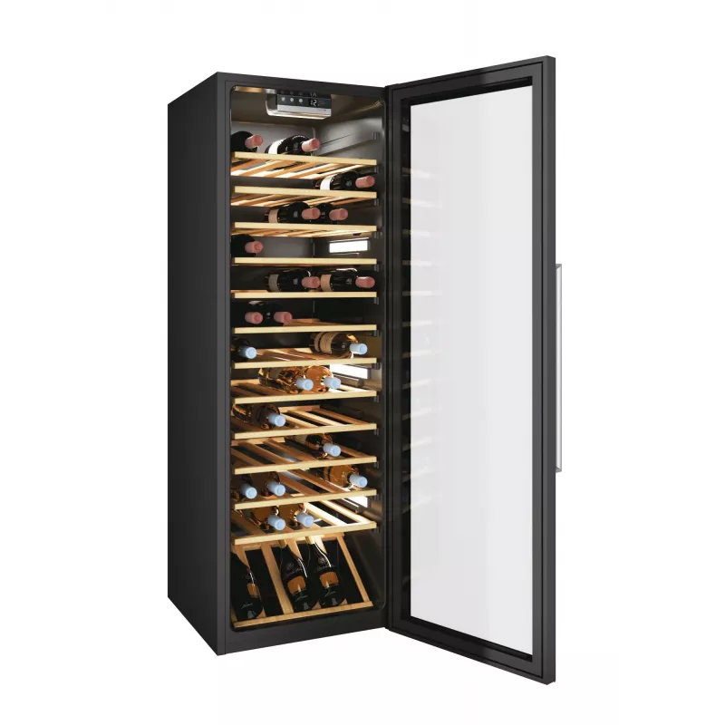 Candy DiVino CWC 200 EELW/NF Freestanding Black 81 bottle(s)