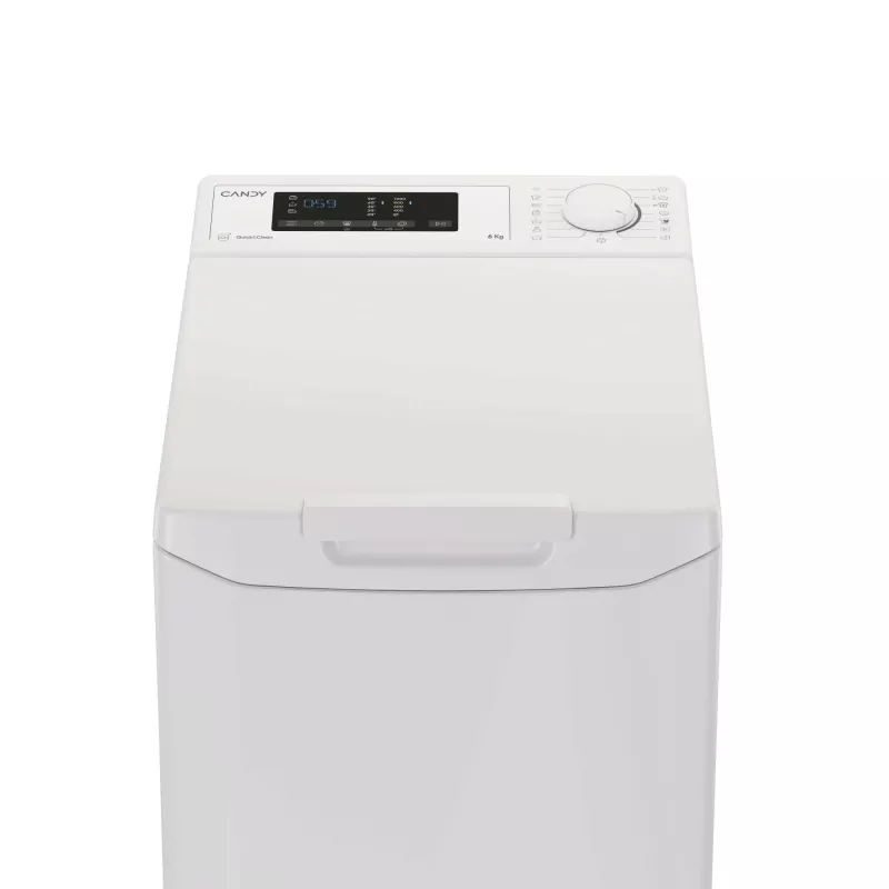 Candy TCA063D3-S washing machine Top-load 6 kg 1000 RPM White