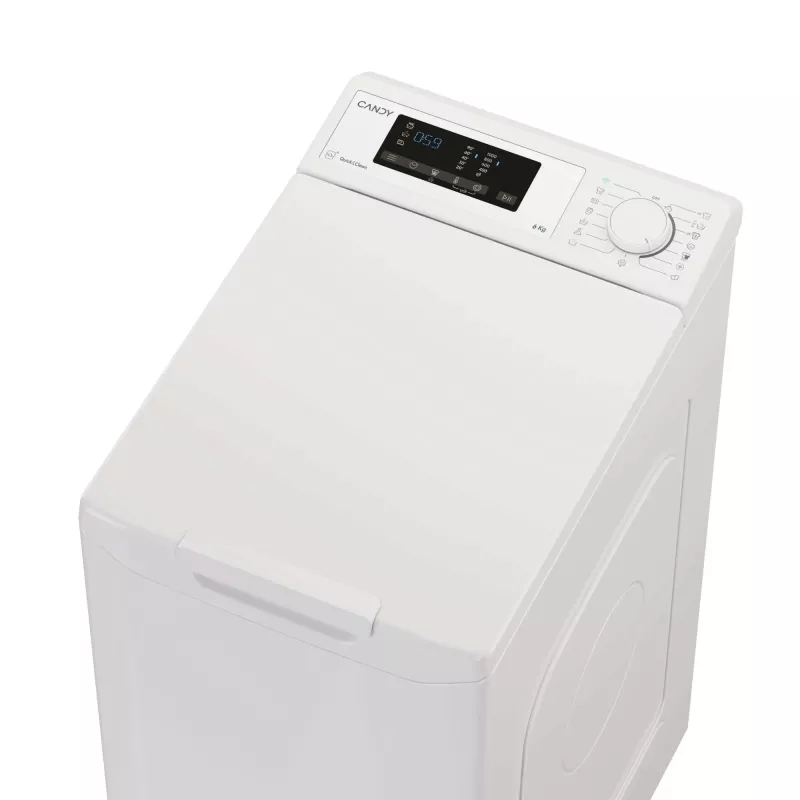 Candy TCA063D3-S washing machine Top-load 6 kg 1000 RPM White