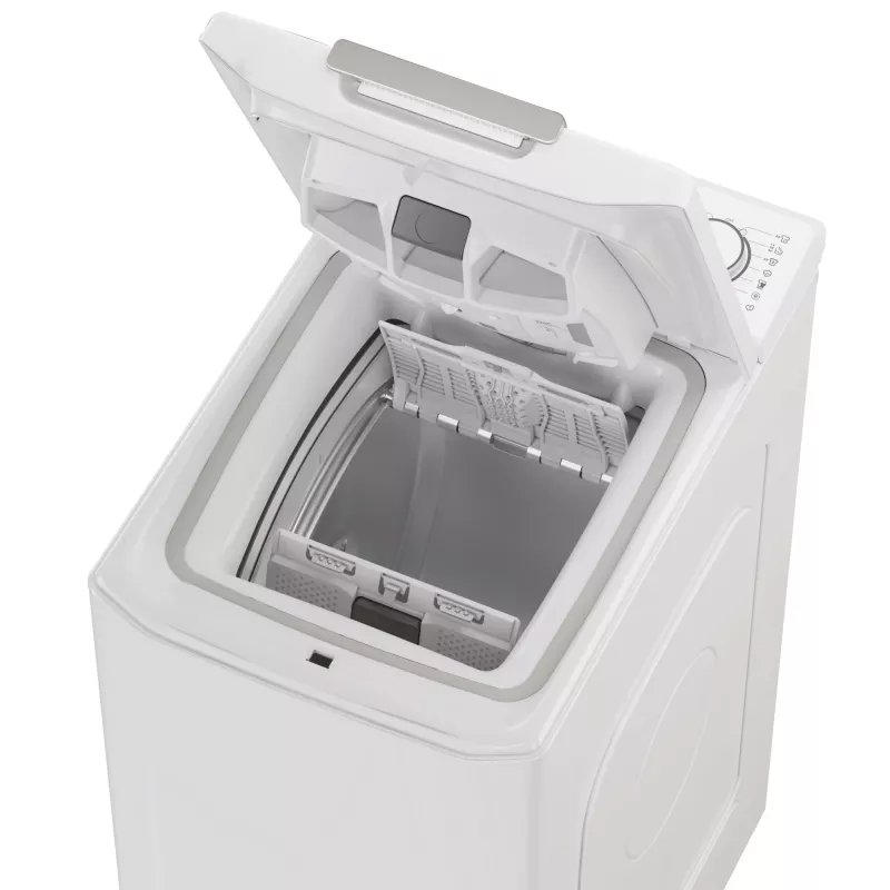 Candy TCA264TM5-S washing machine Top-load 6 kg 1200 RPM White