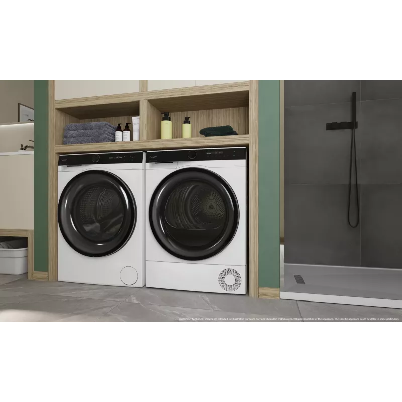 Candy Smart Pro BS H9N2B-S tumble dryer Freestanding Front-load 9 kg White