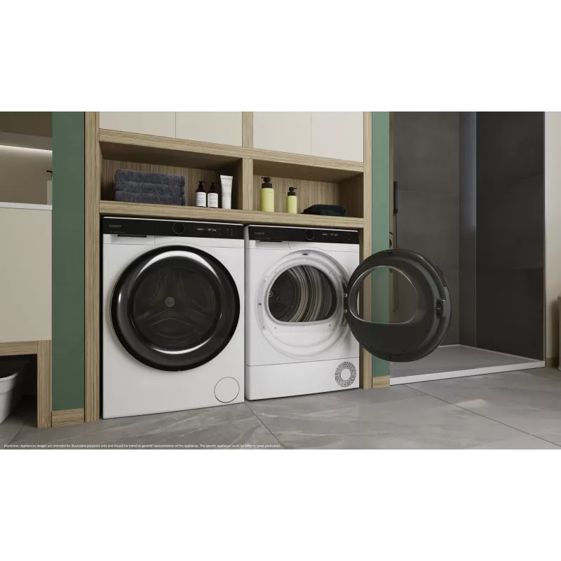 Candy Smart Pro BS H9N2B-S tumble dryer Freestanding Front-load 9 kg White