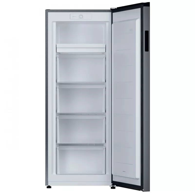 Candy CNUQ2L513EX Upright freezer Freestanding 169 L Stainless steel