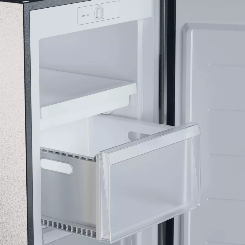 Candy CNUQ2L513EX Upright freezer Freestanding 169 L Stainless steel