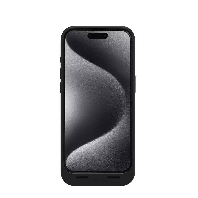 mophie Juice Pack mobile phone case 15.5 cm (6.1 inch) Cover Black
