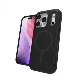 ZAGG Sedona Snap Case For Apple iPhone 17 Pro Flood Black, Cover, Apple, iPhone 17 Pro, 16 cm (6.3 inch), Black
