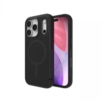 ZAGG Sedona Snap Case For Apple iPhone 17 Pro Flood Black, Cover, Apple, iPhone 17 Pro, 16 cm (6.3 inch), Black