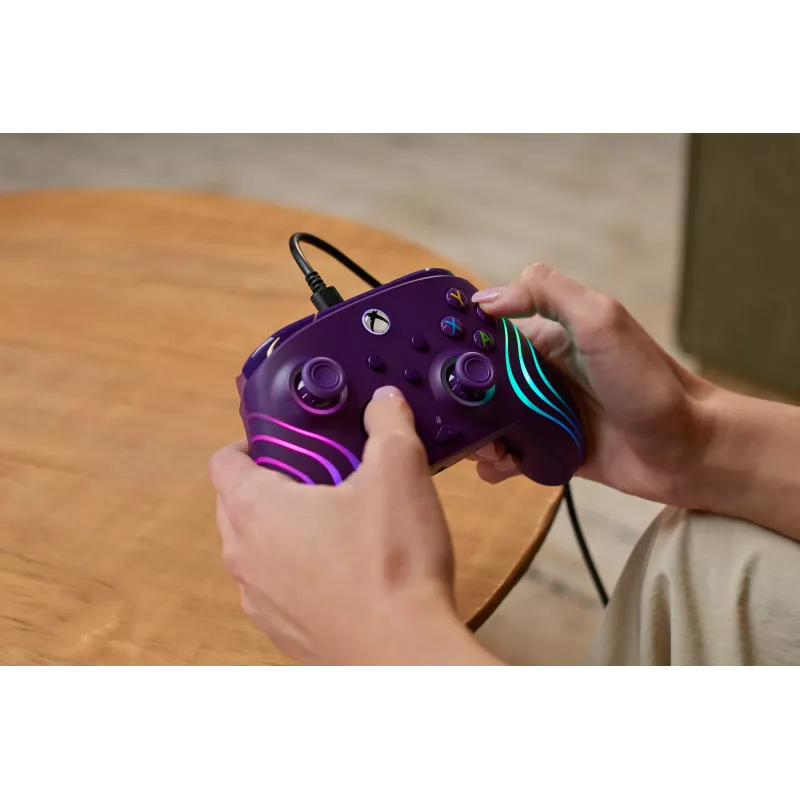 Gamepad Turtle Beach Afterglow Wave Purple USB PC Xbox Series X
