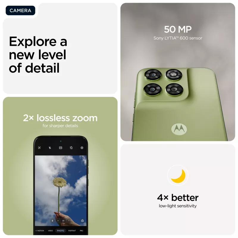 Motorola moto g67 17.3 cm (6.8 inch) Hybrid Dual SIM Android 16.0 5G USB Type-C 4 GB 256 GB 5200 mAh Green