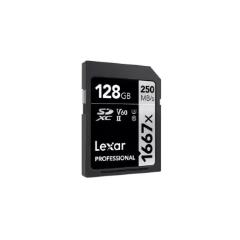 Flash Memory Lexar 128 GB UHS-II SDXC LSD128CB1667