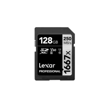Flash Memory Lexar 128 GB UHS-II SDXC LSD128CB1667