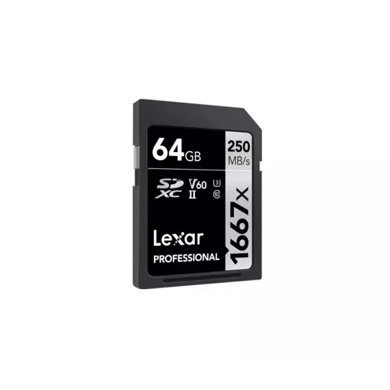 Flash Memory Lexar 64GB UHS-II Class 10 LSD64GCB1667