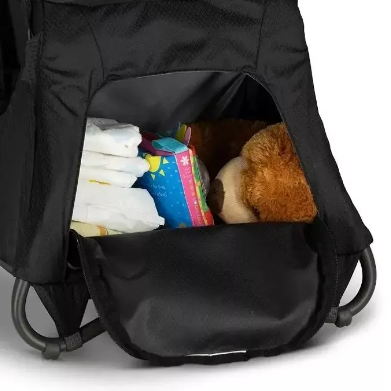 Child carrier Osprey Poco Tourist carrier Black — lightweight child backpack carrier, model 10005970/550/O/S